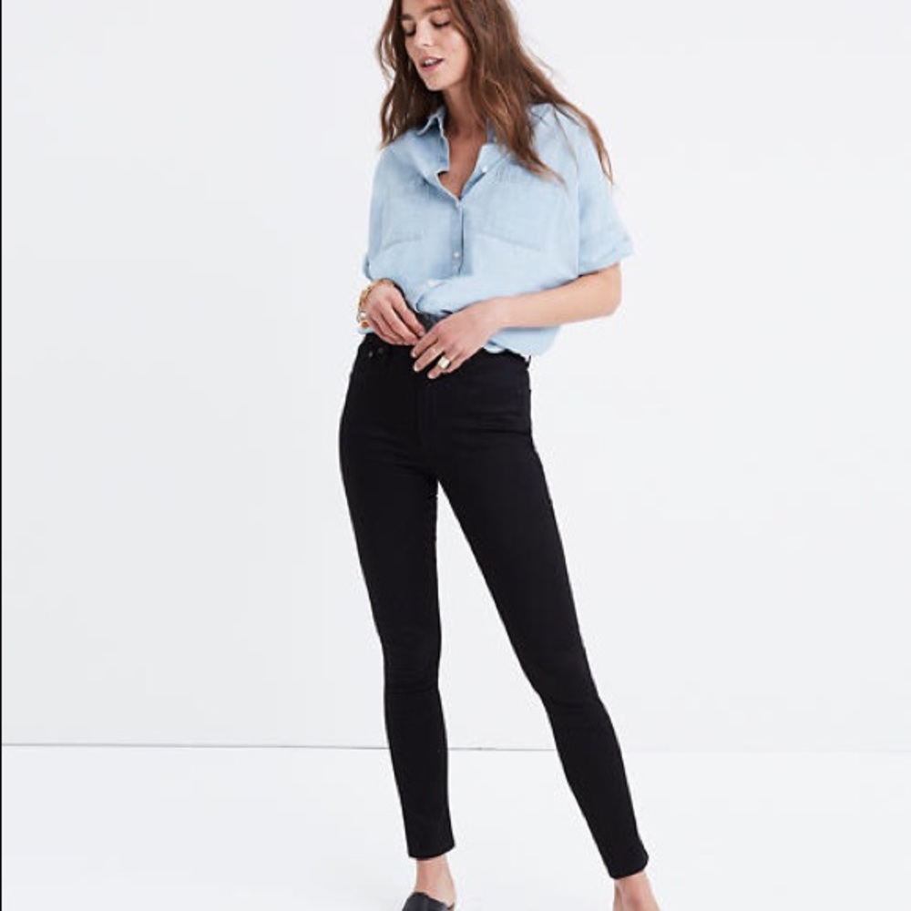 ✨ Madewell 10” High Rise Skinny Jeans
